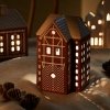 Kähler GINGERBREAD Lampion Świąteczny / Świecznik Domek z Piernika 17 cm